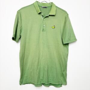 Bobby Jones Masters Green 100% Cotton Golf Polo M